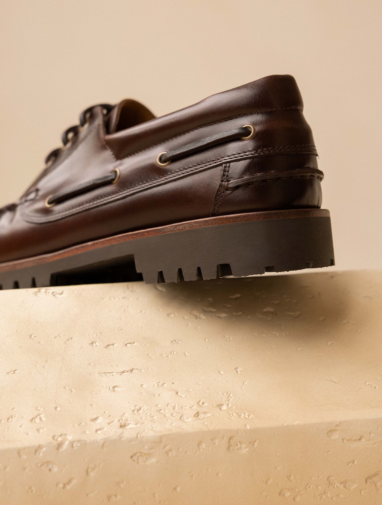 Boat Shoes : Harry - Bison