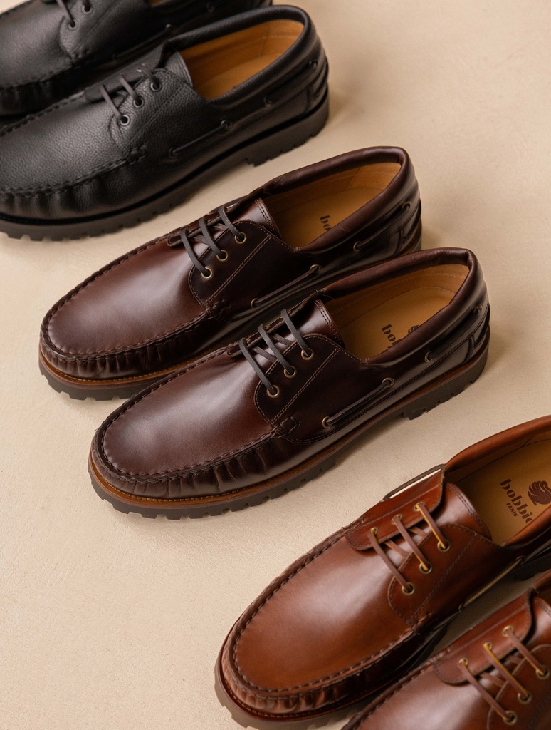 Boat Shoes : Harry - Bison