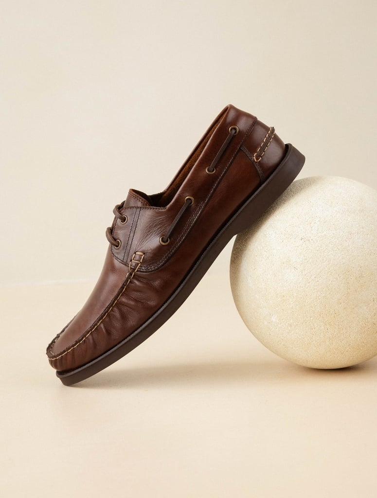 Chaussures Bateau : Lucca - Coffee Liqueur