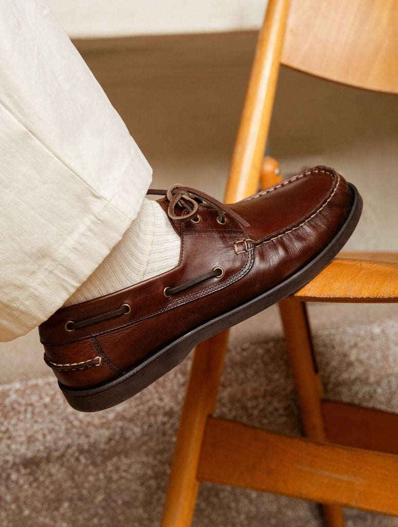 Chaussures Bateau : Lucca - Coffee Liqueur