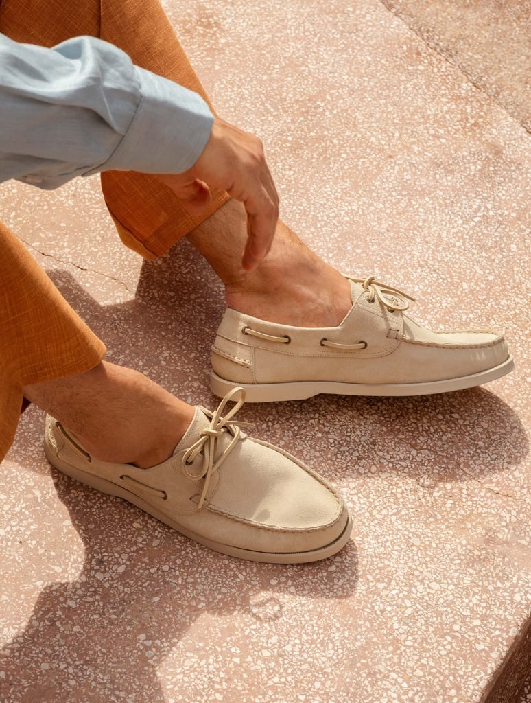 Chaussures Bateau : Lucca - Moon Sand