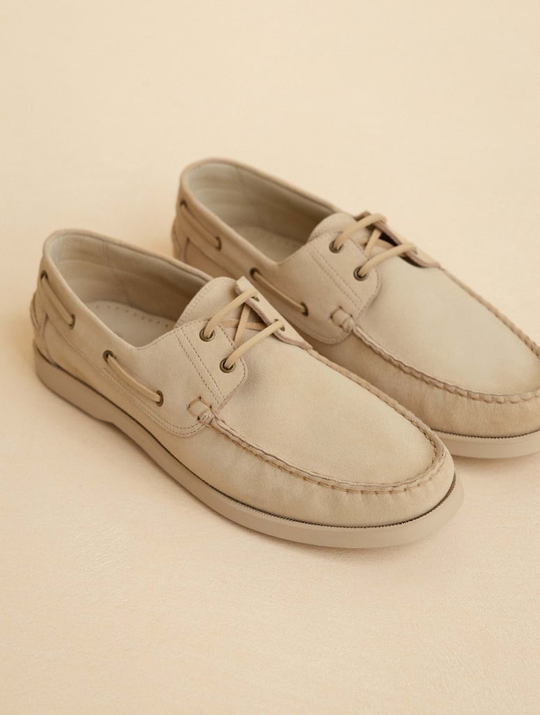 Chaussures Bateau : Lucca - Moon Sand