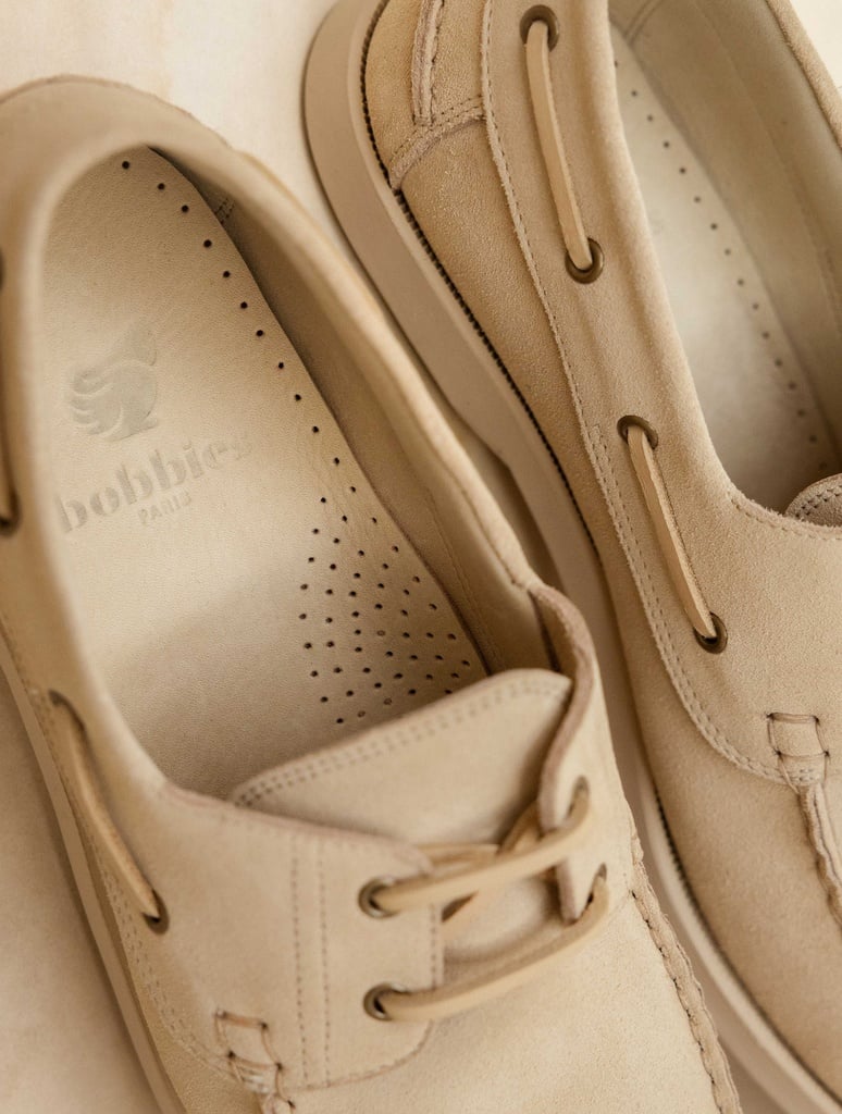 Chaussures Bateau : Lucca - Moon Sand