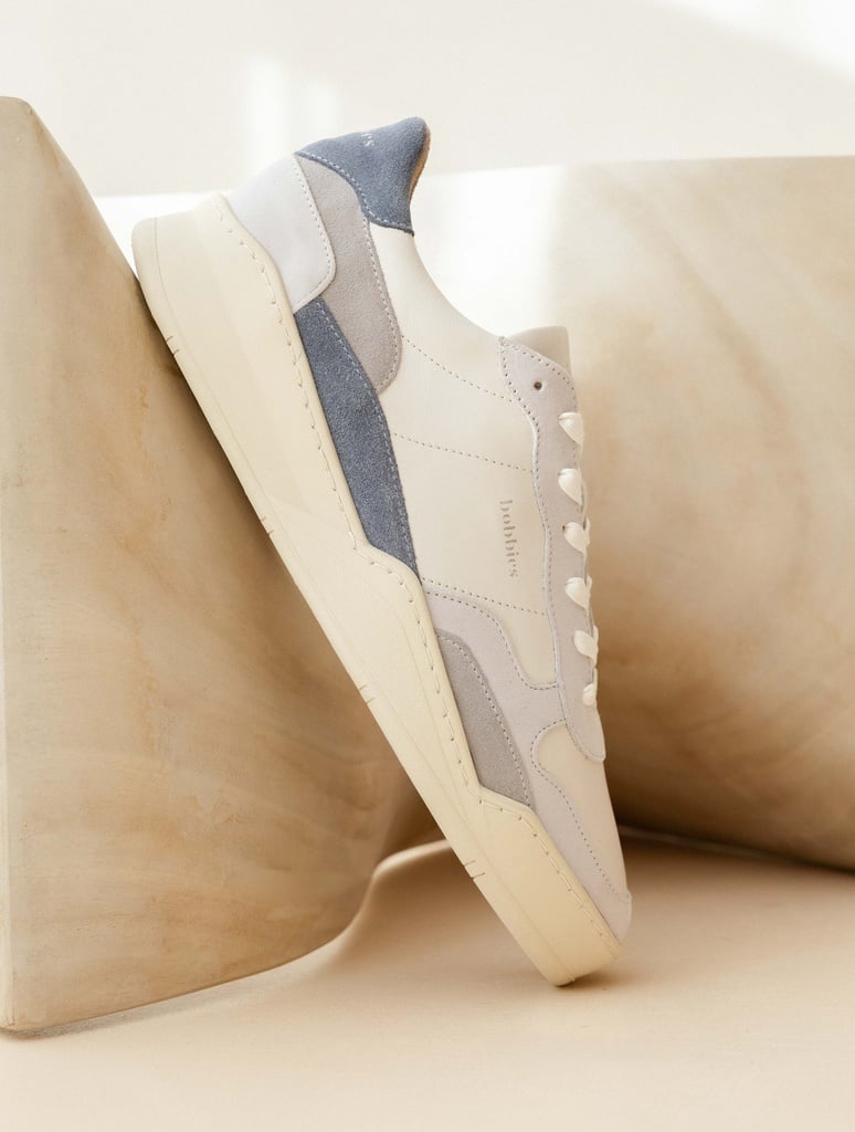 Sneakers : Malibu - Off-White - Blue - Pearl Grey