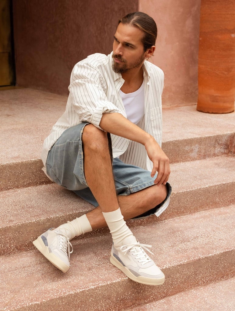 Sneakers : Malibu - Off-White - Blue - Pearl Grey