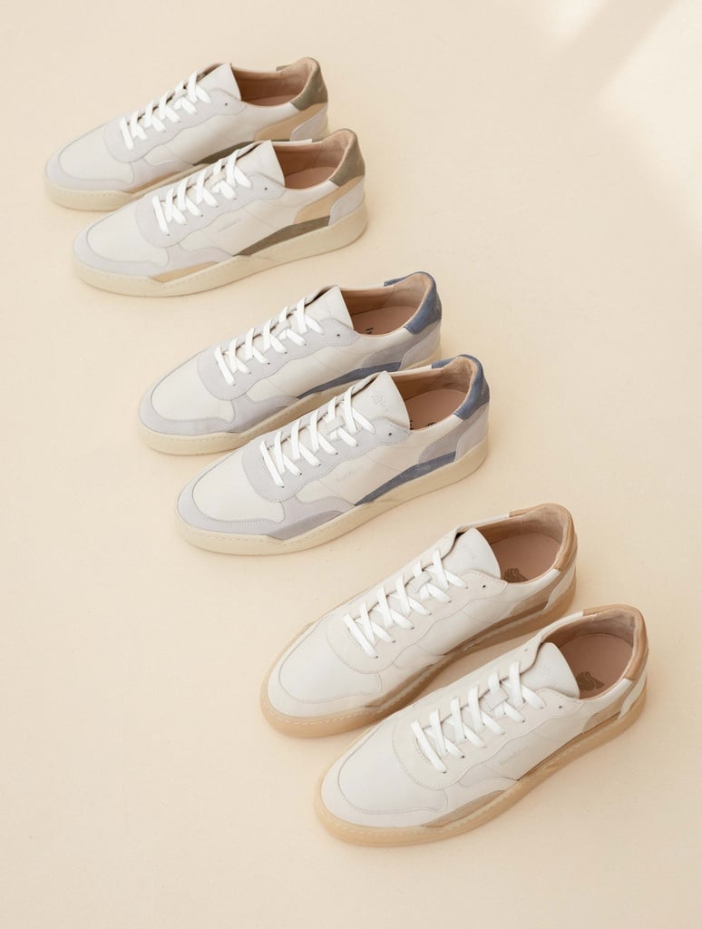Sneakers : Malibu - Off-White - Grey Green - Beige