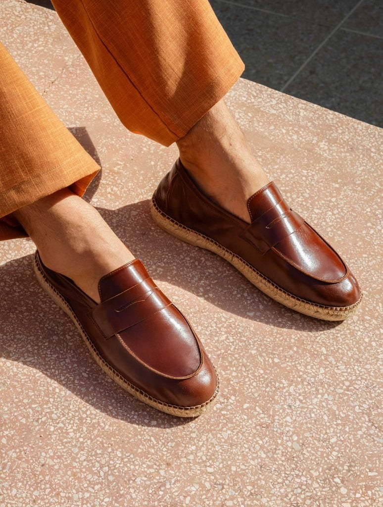 Sandals & Espadrilles : Manosque - Chestnut