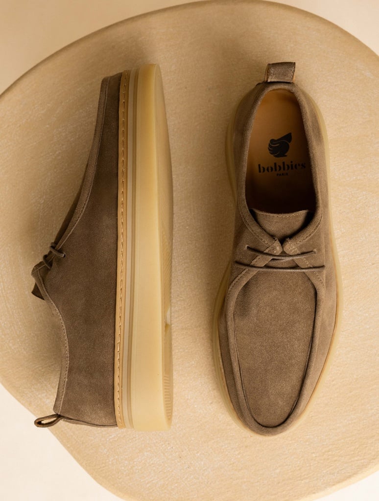 Derbys & Richelieu : Manny - Khaki Brown