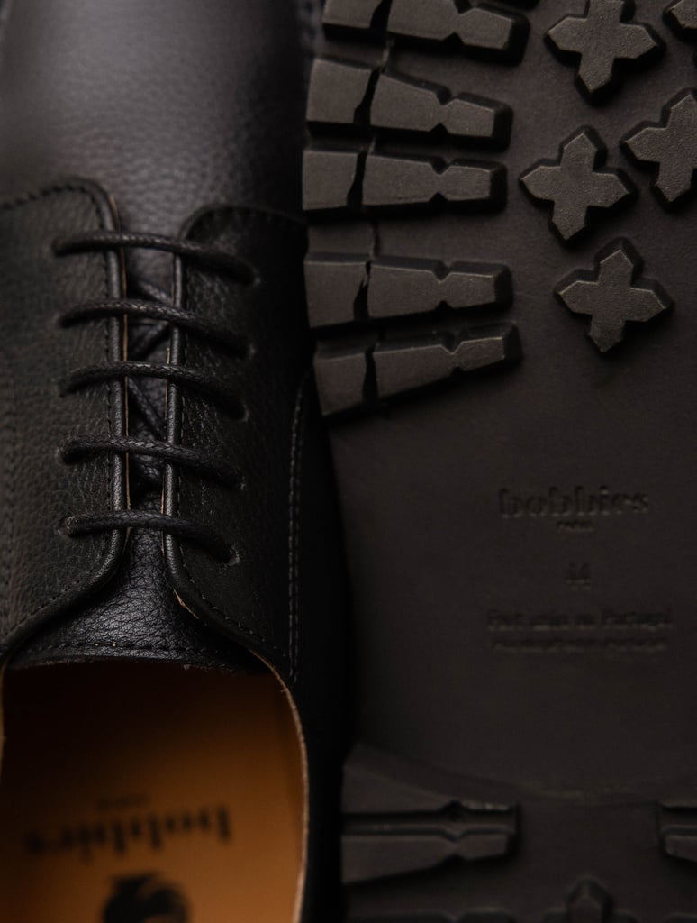 Derbys & Richelieu : Niels - Caviar