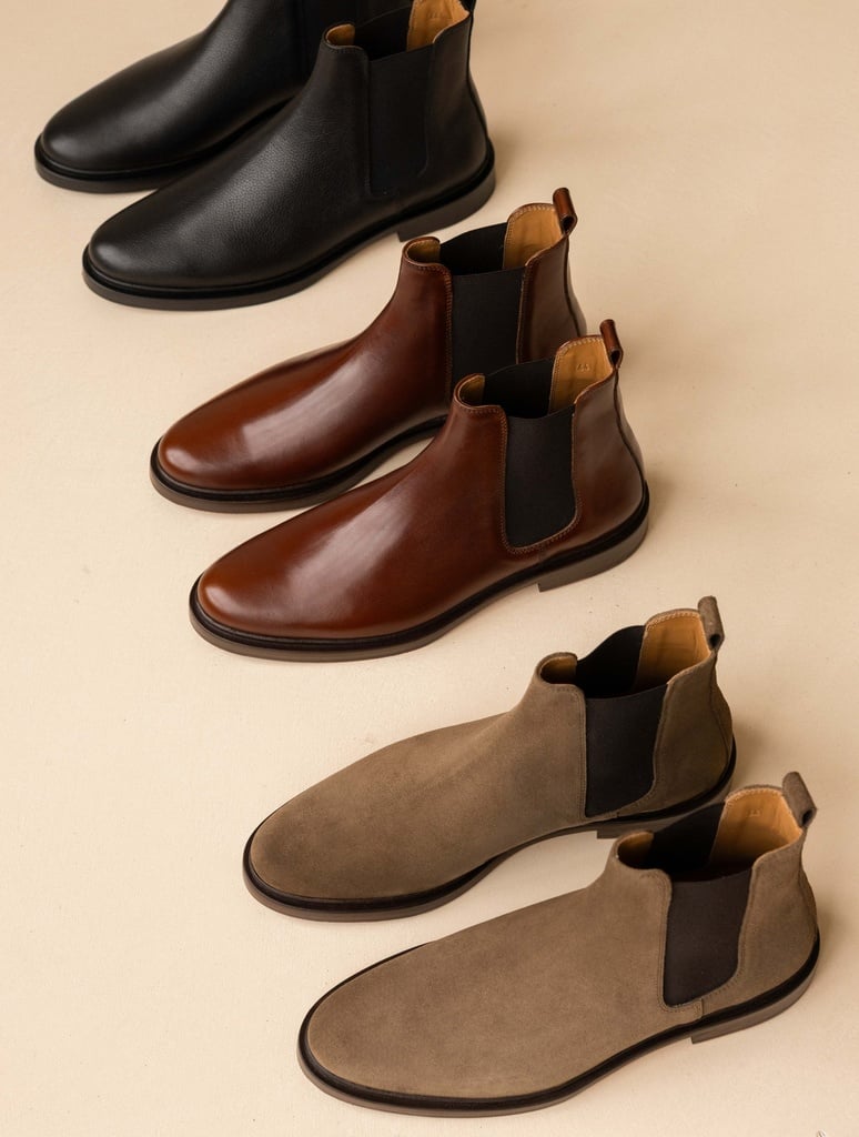 Boots : Nolan - Khaki Brown