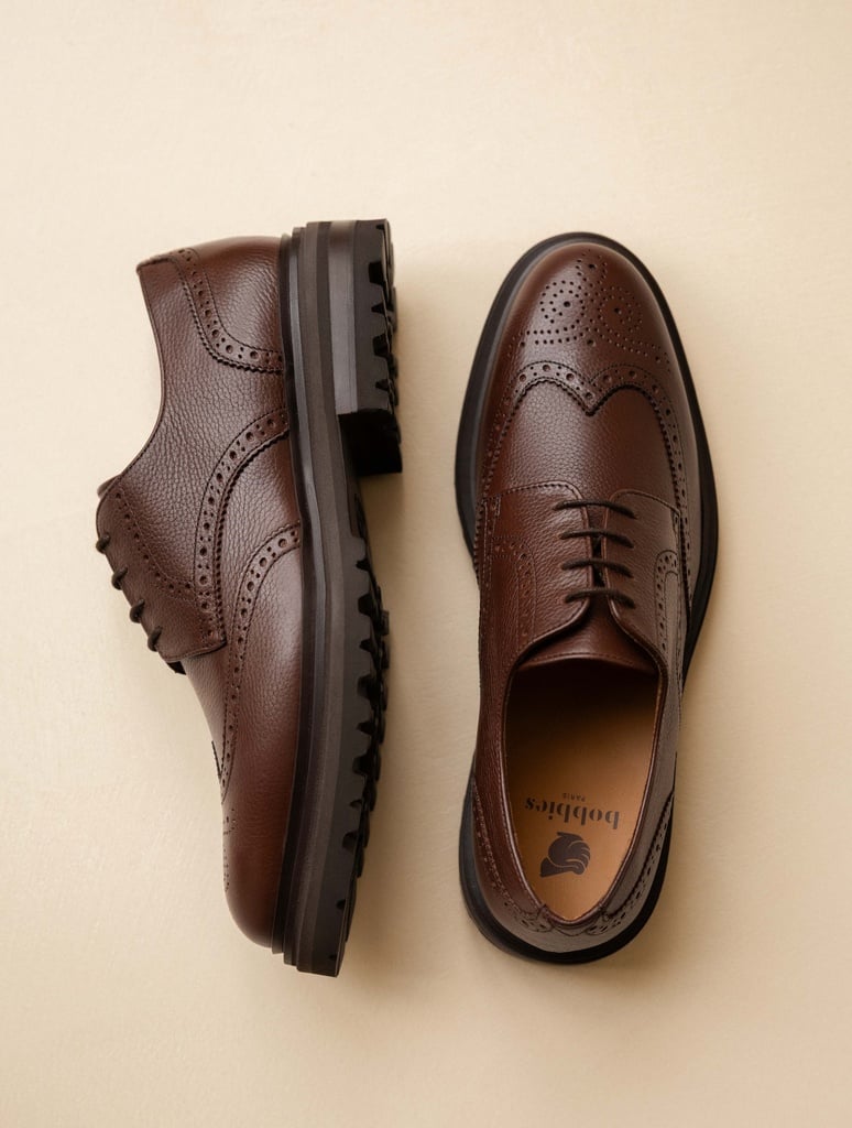 Derbies & Oxfords : Oscar - Fogo Brown