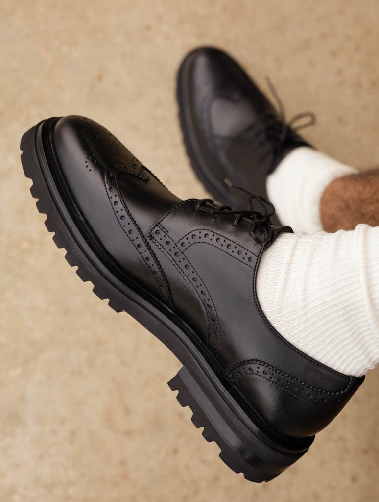 Derbys & Richelieu : Oscar - Intense Black