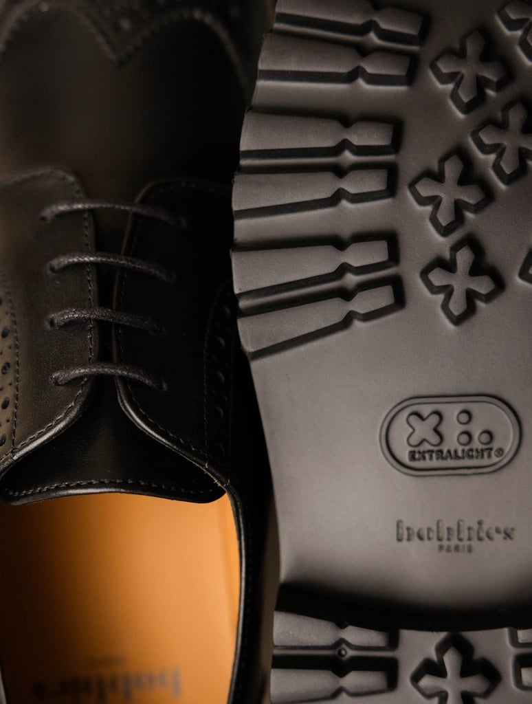 Derbys & Richelieu : Oscar - Intense Black