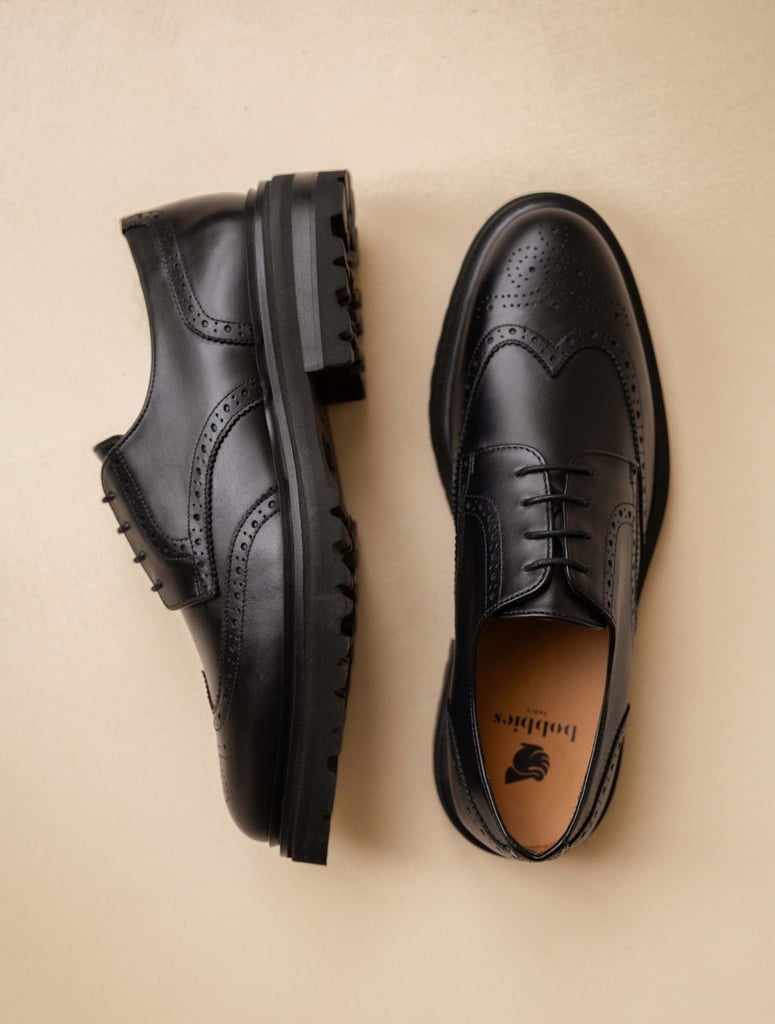 Derbys & Richelieu : Oscar - Intense Black