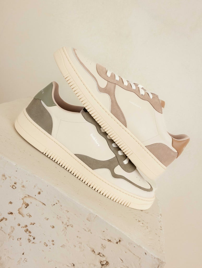 Sneakers : Travis - Off-White & Ash Green