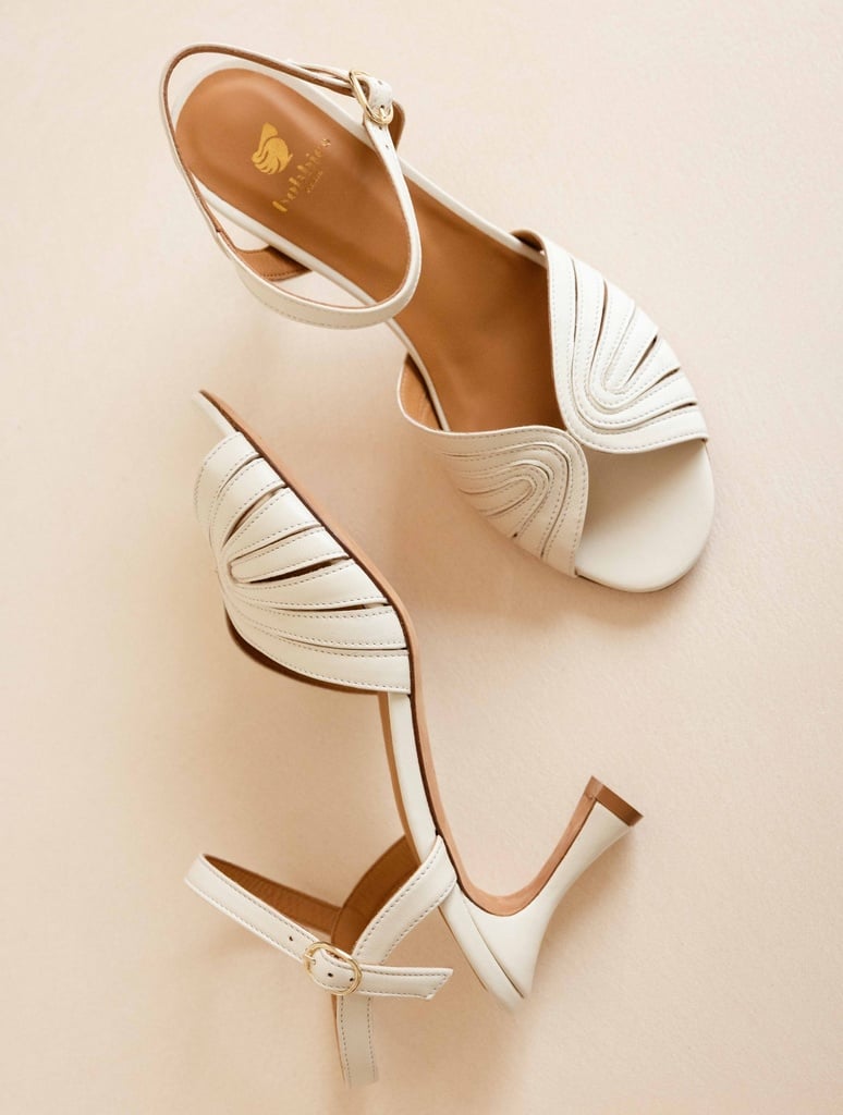 Heeled Sandals : Alya - Milk