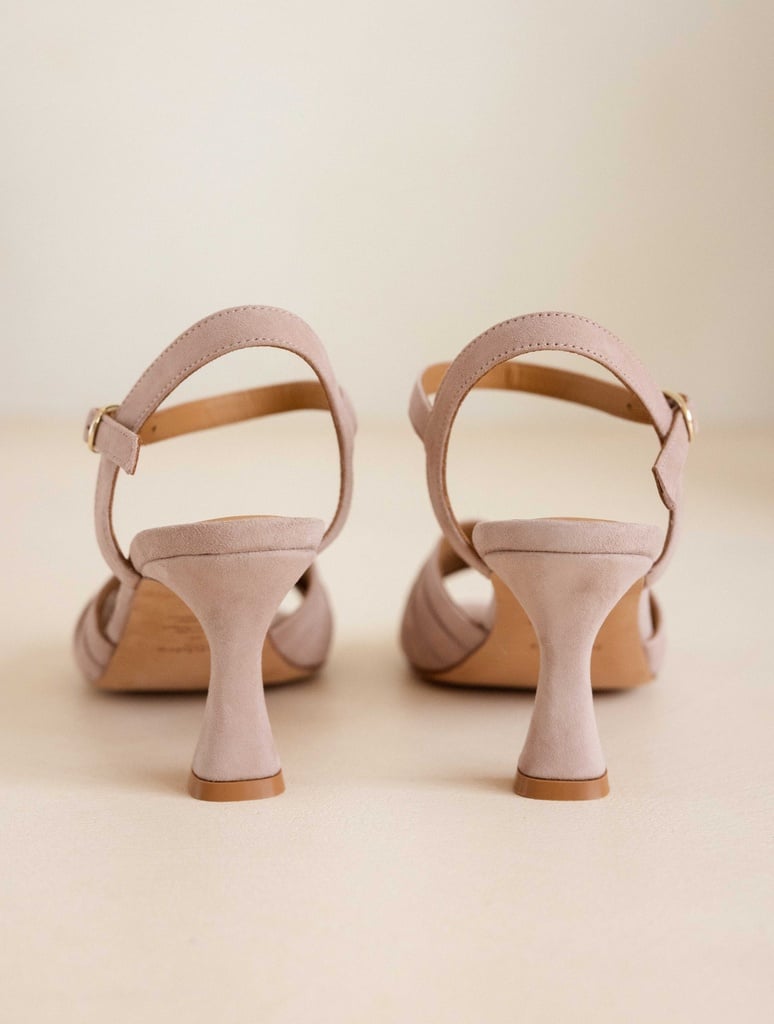 Heeled Sandals : Alya - Rosy Nude
