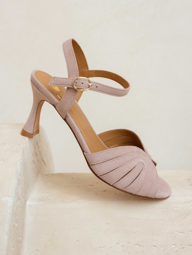 Heeled Sandals : Alya - Rosy Nude