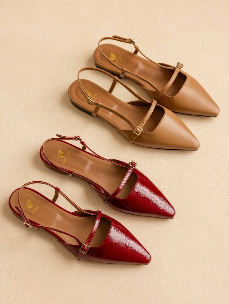 Ballet Flats : Amel - Cherry Gloss