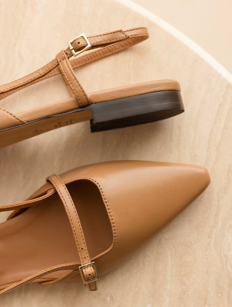 Ballerines : Amel - Hazelnut