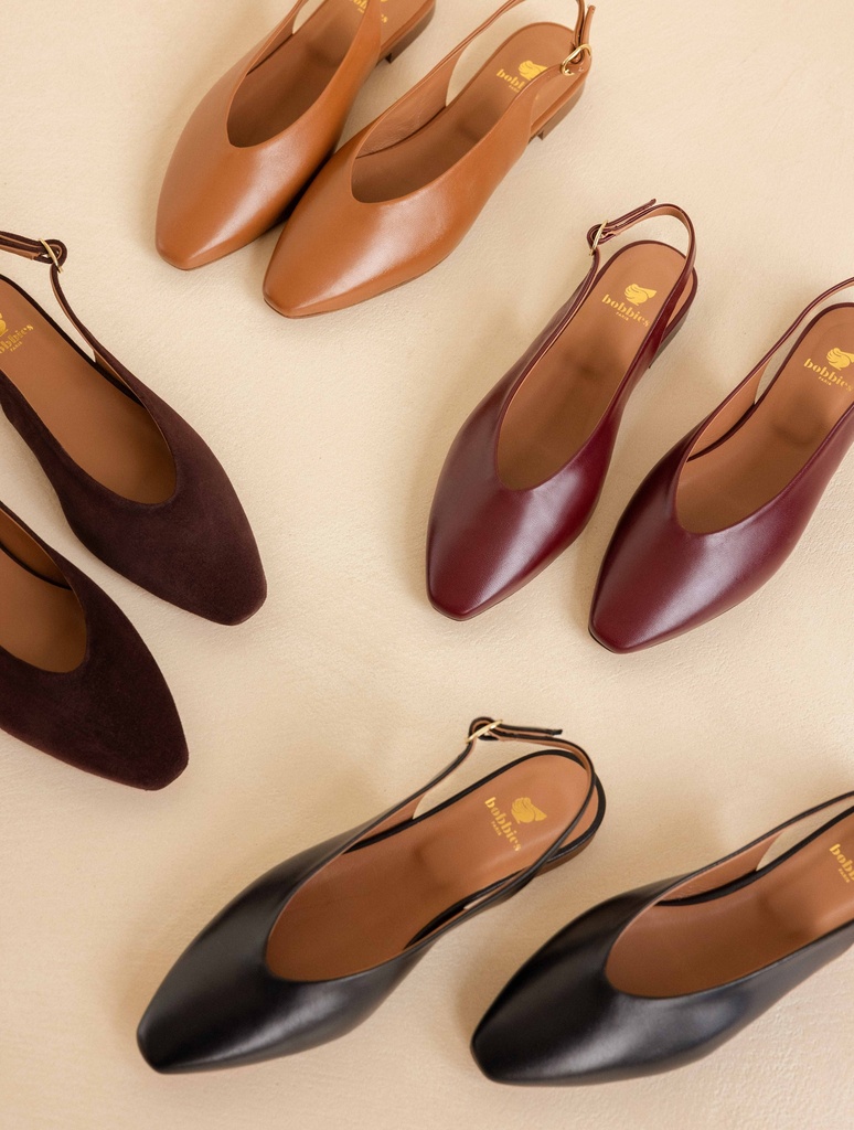 Ballet Flats : Anouk - Truffle Brown