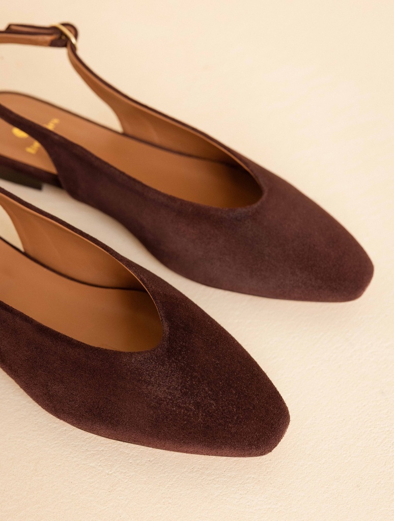 Ballet Flats : Anouk - Truffle Brown