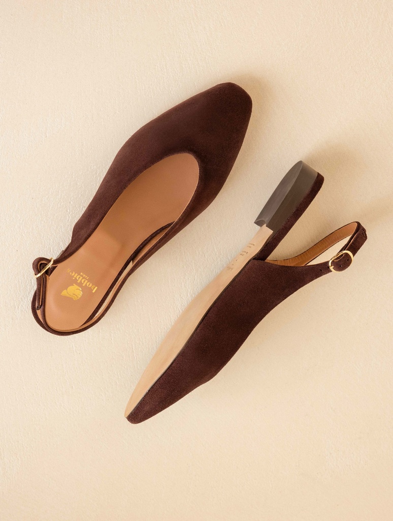 Ballet Flats : Anouk - Truffle Brown