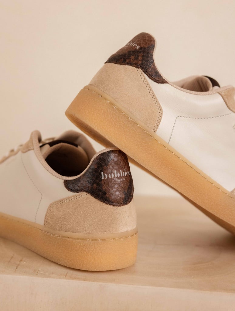 Baskets : Bahia - Off-White & Cobra Brown