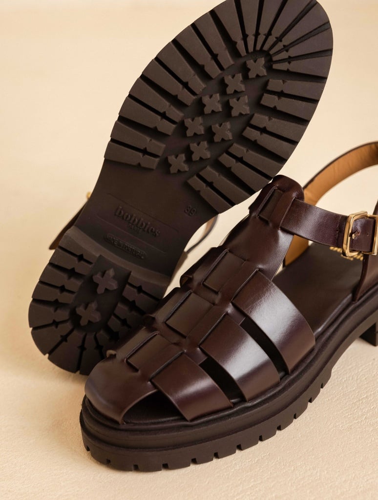 Flat Sandals : Billy - Irish Coffee
