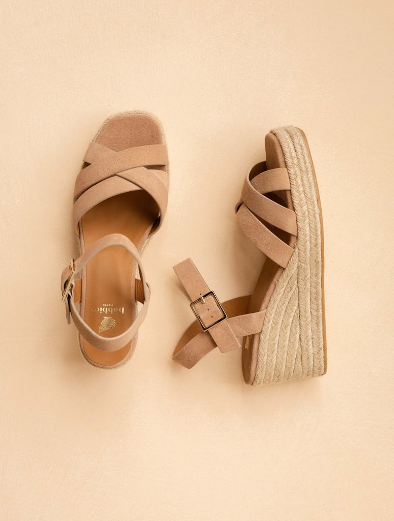 Espadrille Wedges : Cléo - Soft Sand