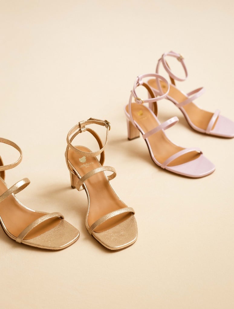 Sandalen mit Absatz : Casey - Marshmallow