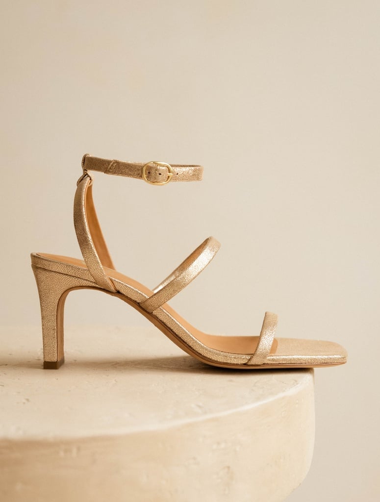 Sandalias de Tacón : Casey - Iridescent Champagne