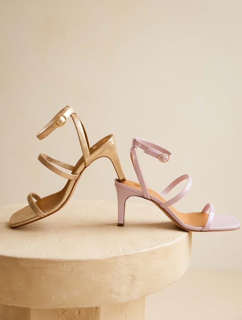 Sandales à Talons : Casey - Iridescent Champagne