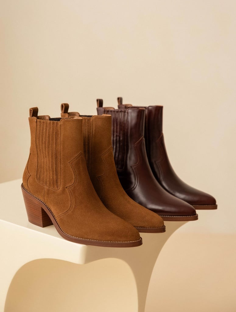 Flache Boots : Dakota - Camel