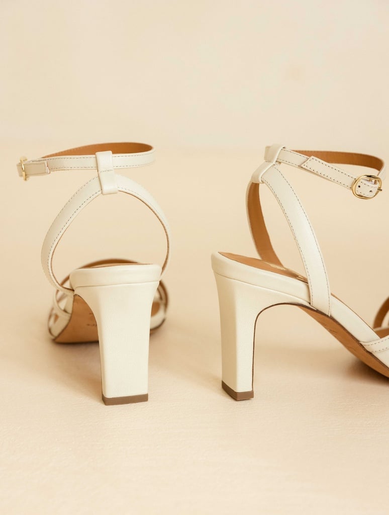 Heeled Sandals : Davina - Milk