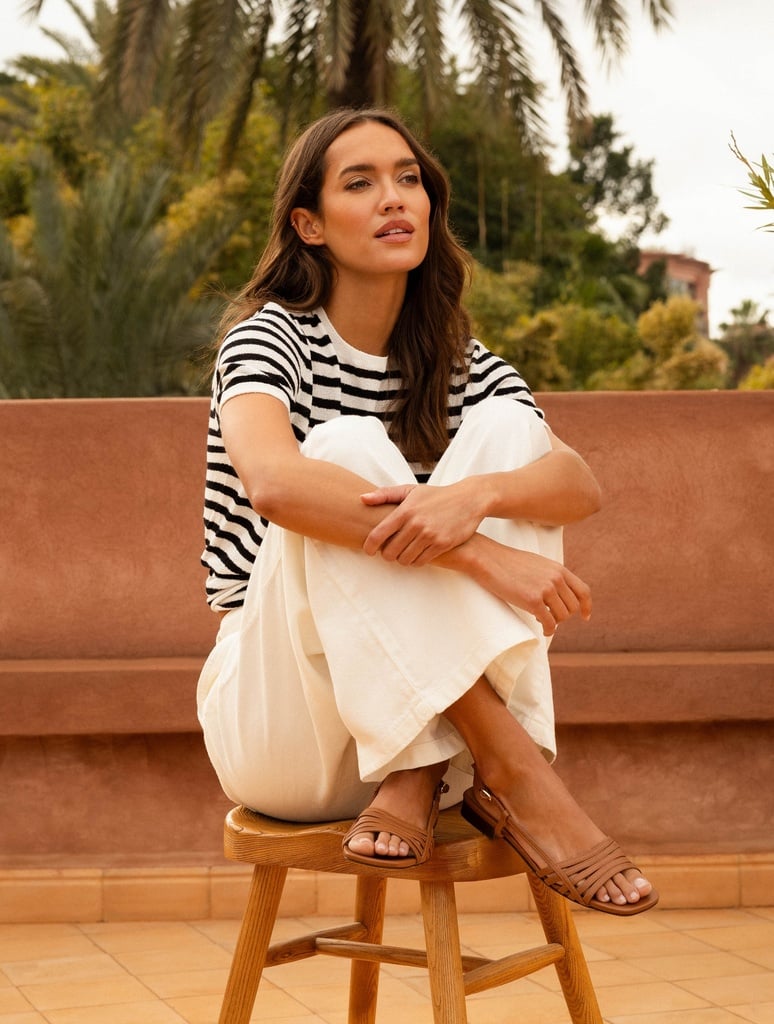 Flat Sandals : Diana - Camel