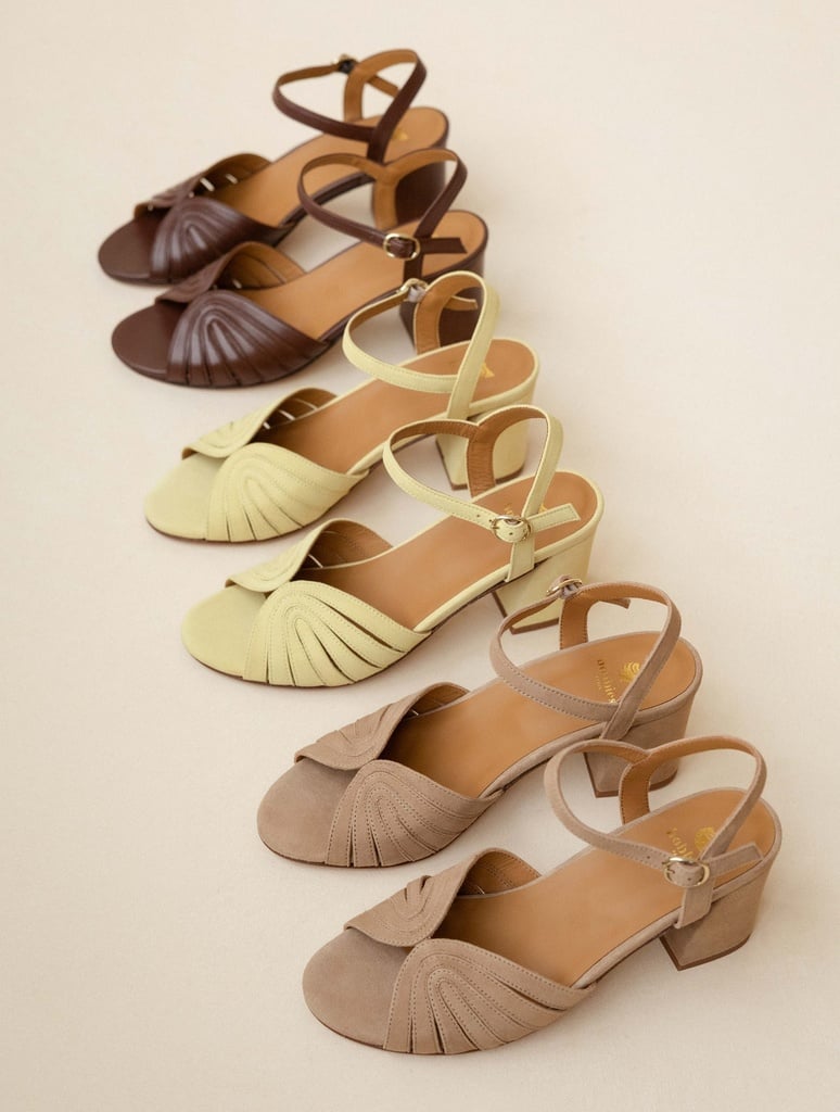 Heeled Sandals : Eileen - Savannah