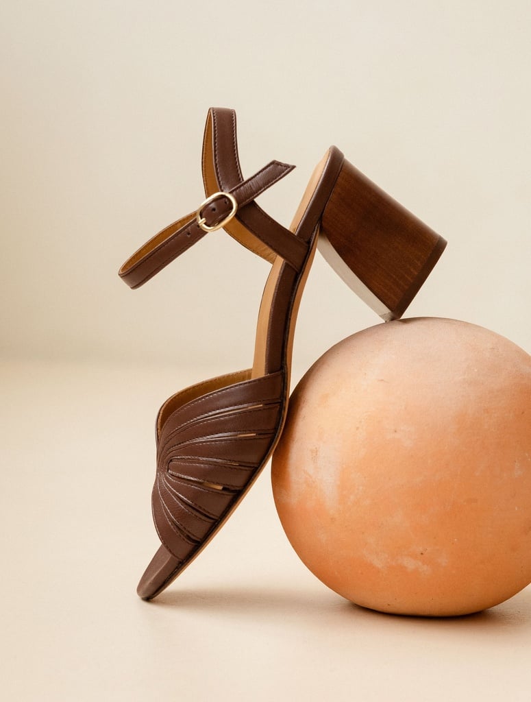 Heeled Sandals : Eileen - Chocolate
