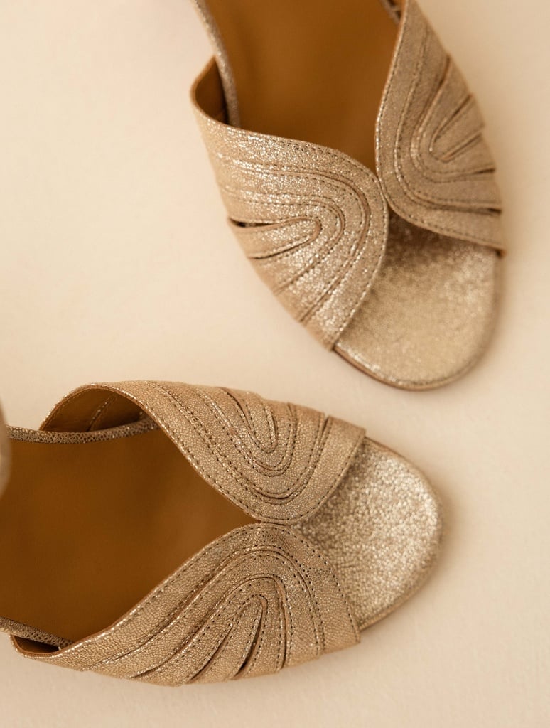 Sandales à Talons : Eileen - Iridescent Champagne