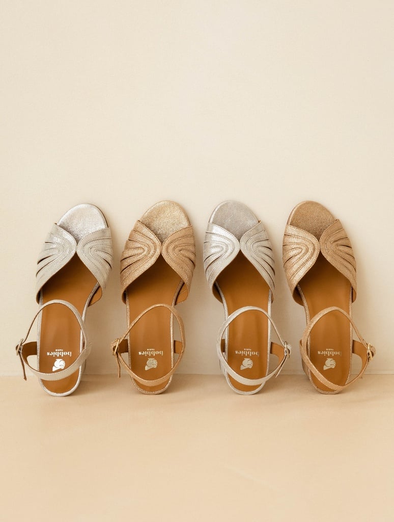 Sandales à Talons : Eileen - Iridescent Champagne