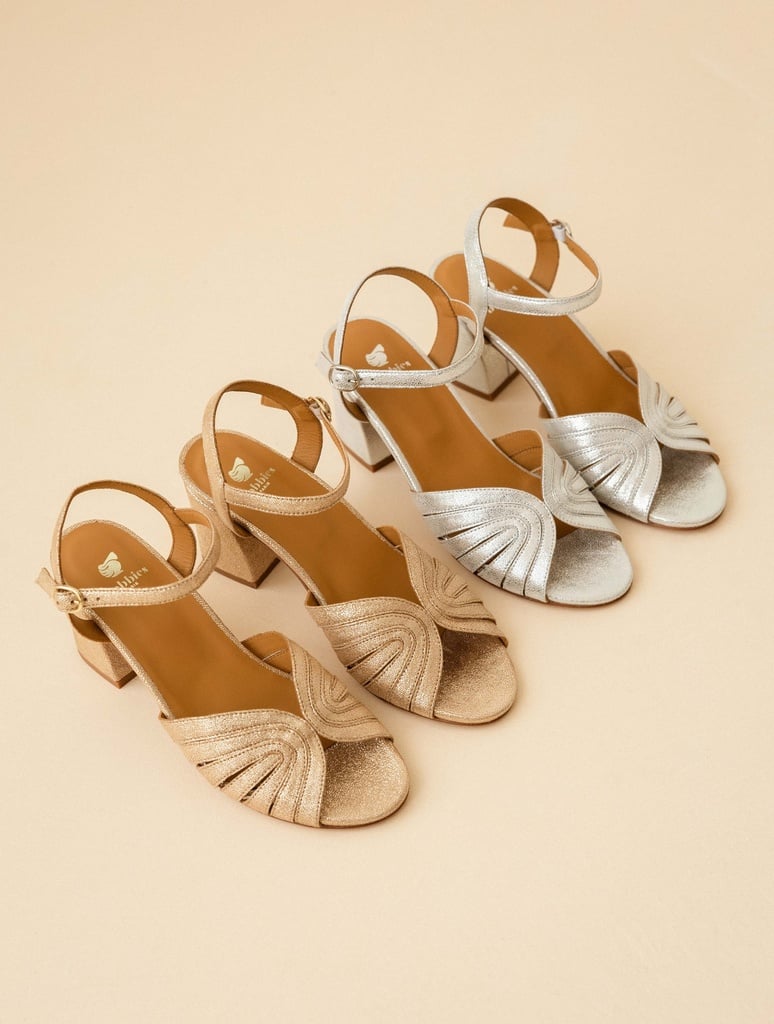 Sandalias de Tacón : Eileen - Silver Meanders