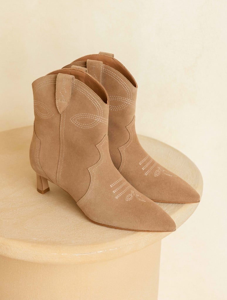 Flache Boots : Eloisa - Antelope