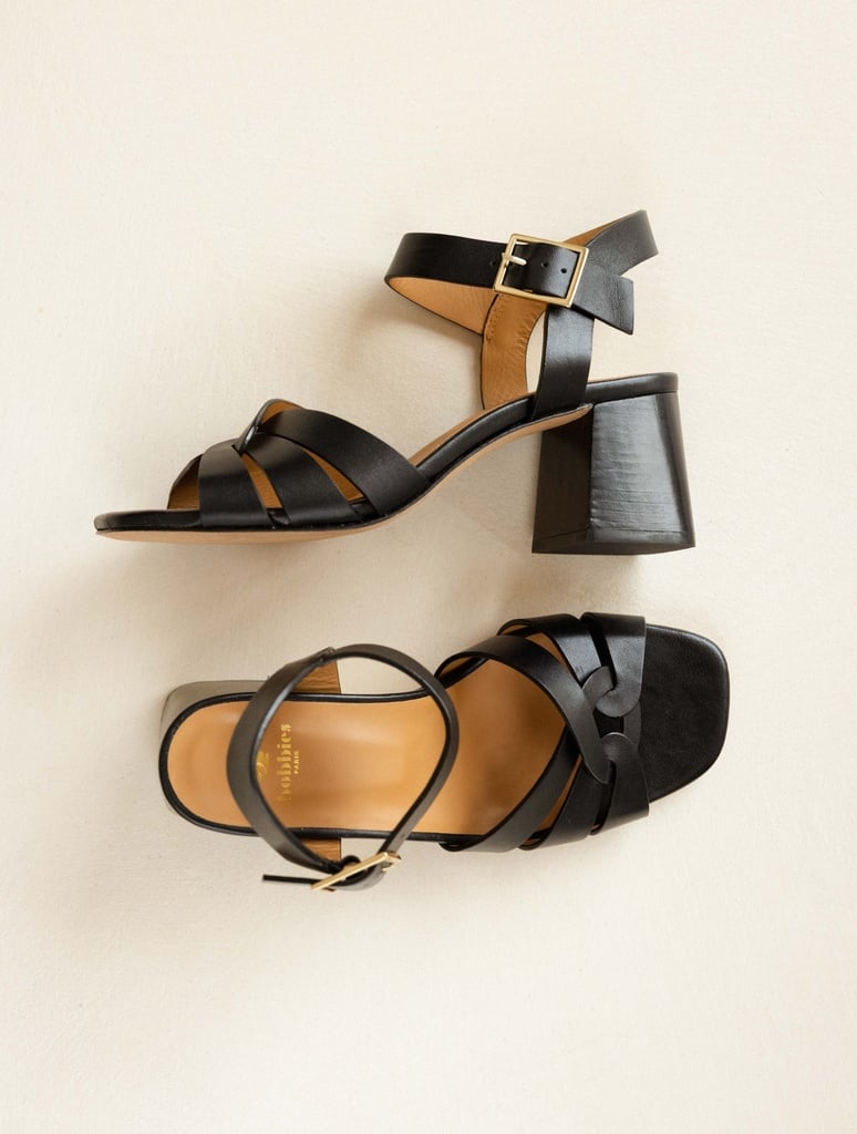 Heeled Sandals : Esther - Passion Black