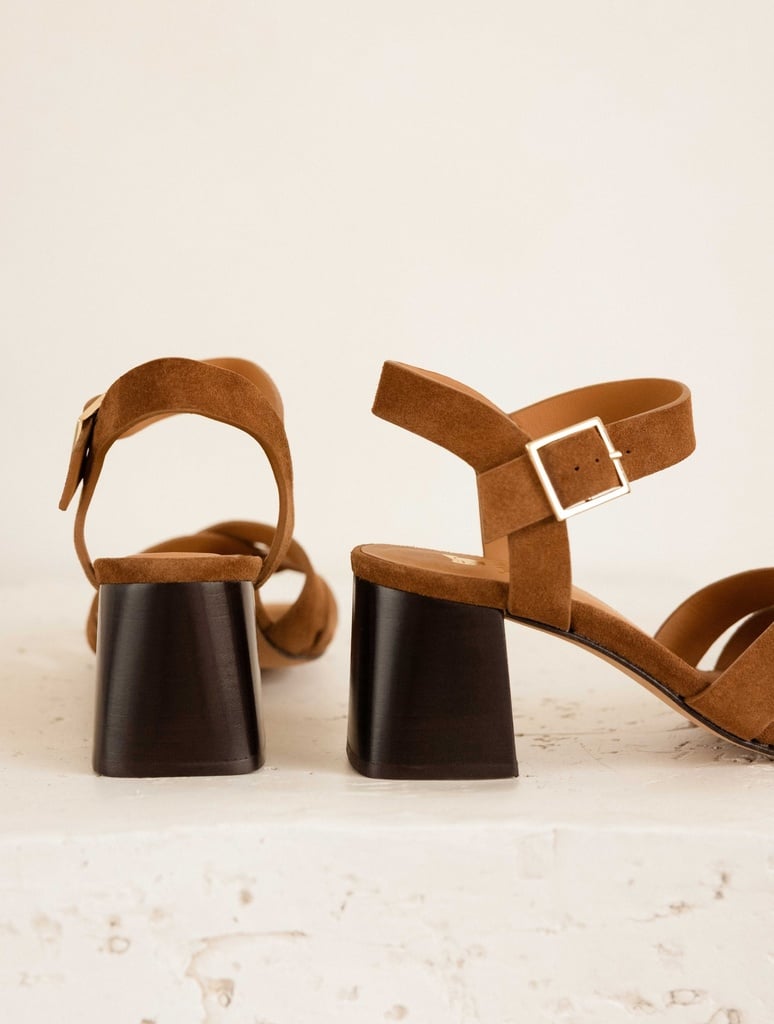 Heeled Sandals : Esther - Camel