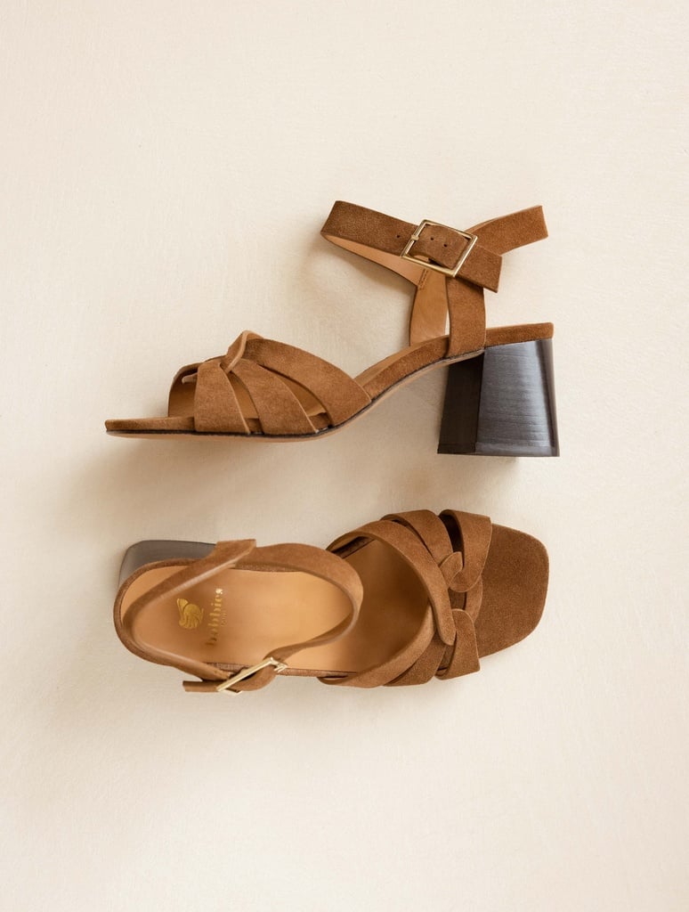 Heeled Sandals : Esther - Camel
