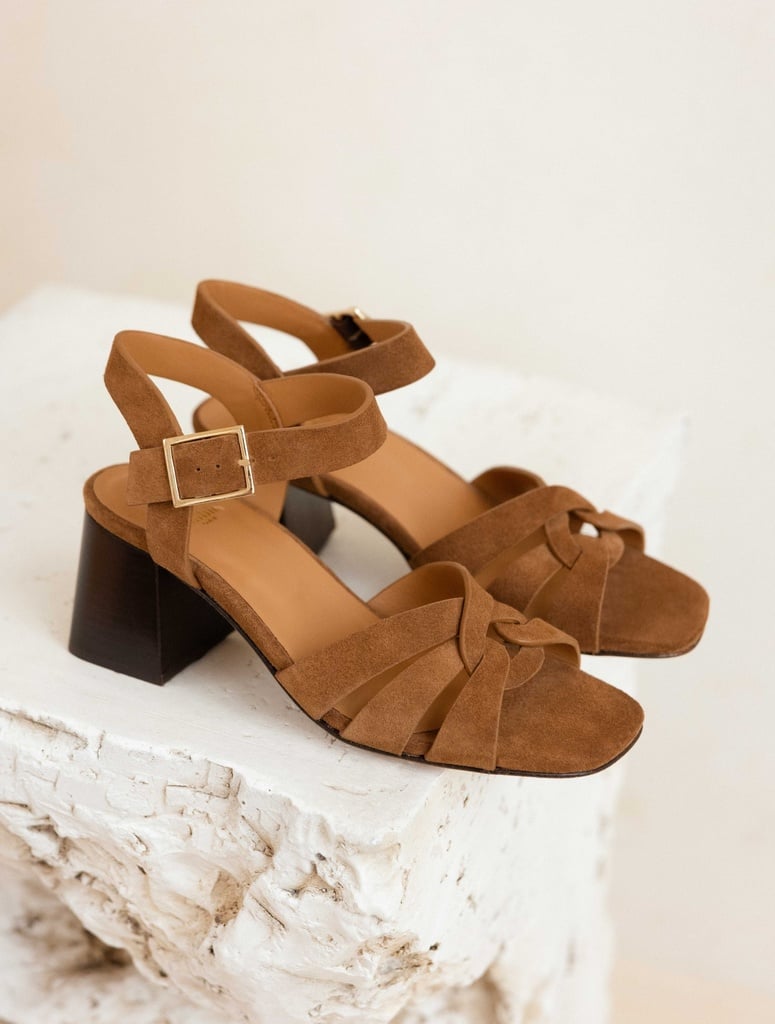 Heeled Sandals : Esther - Camel