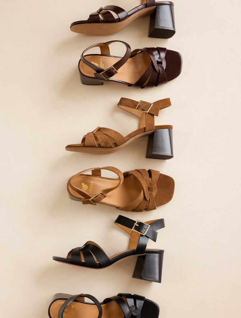 Heeled Sandals : Esther - Camel