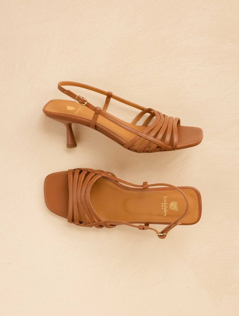 Heeled Sandals : Ève - Camel