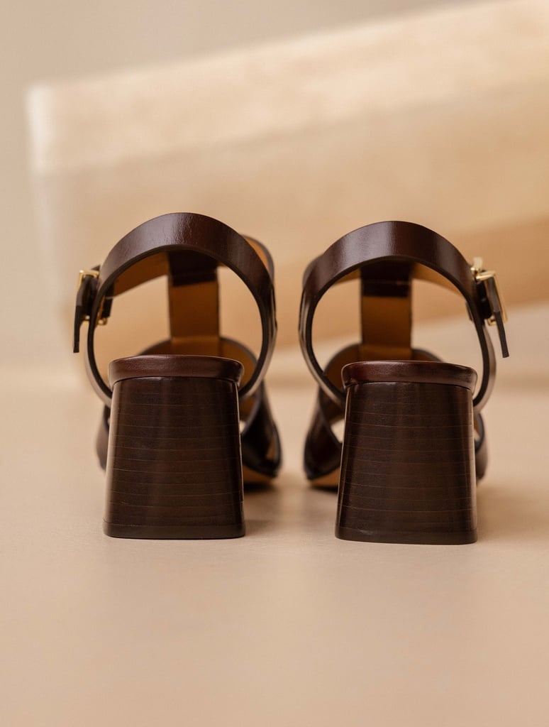 Sandalias de Tacón : Ezra - Irish Coffee
