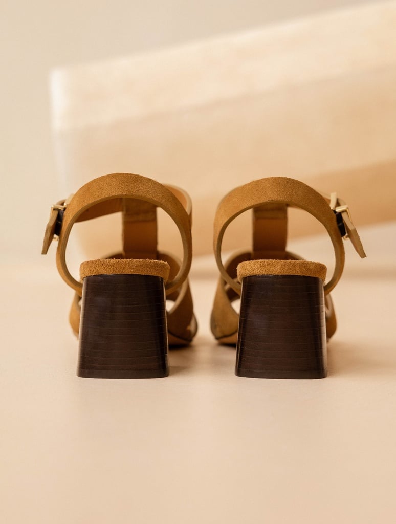 Sandalias de Tacón : Ezra - Nutmeg